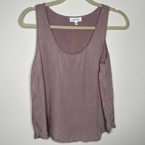 Haven Well Within Lavender Tank Women's Size Small Blouse Cami Work Cupro Rayon